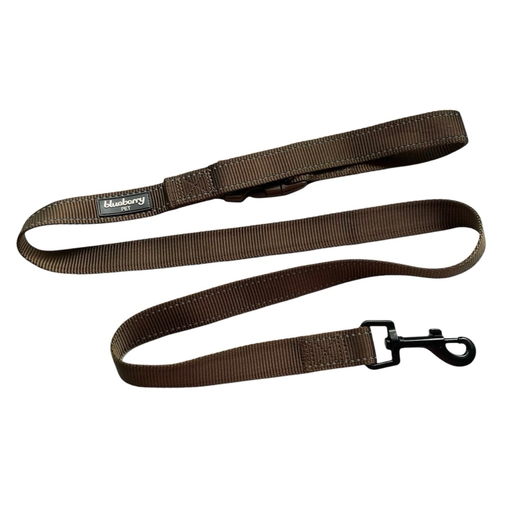 NEW Brown Dog Leash Blueberry Pet 4 ft NWOT Large Doggos